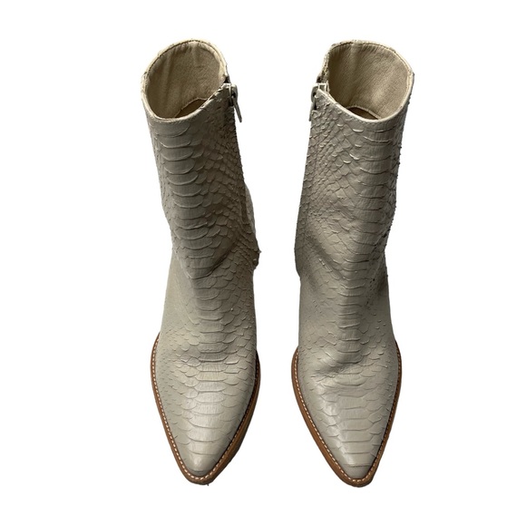 Matisse | Caty Boot in Ivory Snake 8 - Picture 5 of 14